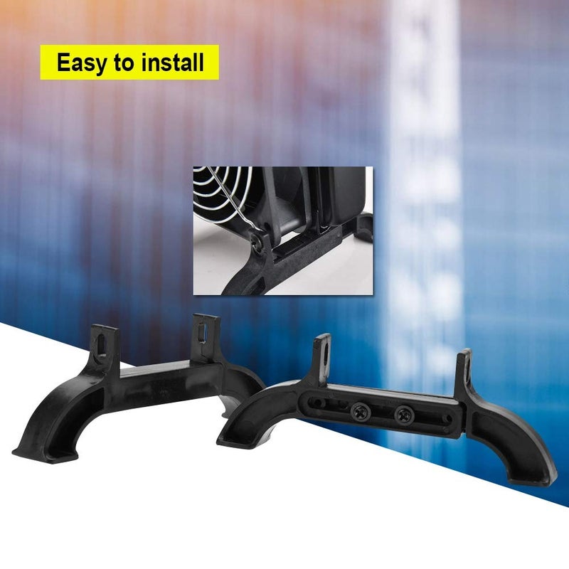 klarako Sturdy Durable Adjustable Water Cooled Row Bracket Environmentally Friendly R45 Cooler Holder for Computer PC Water Cooling Black - Image 2