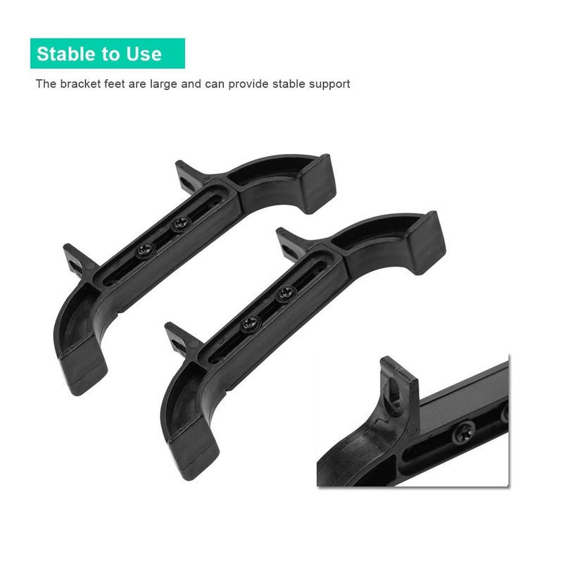 klarako Sturdy Durable Adjustable Water Cooled Row Bracket Environmentally Friendly R45 Cooler Holder for Computer PC Water Cooling Black - Image 4