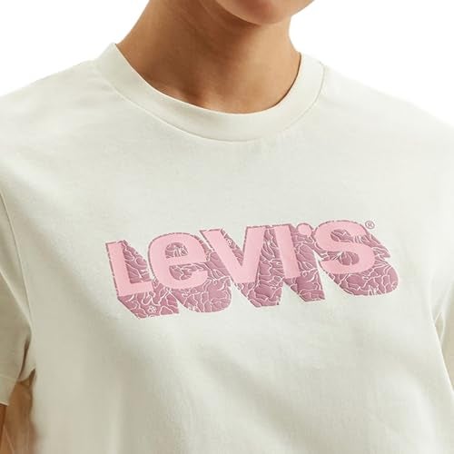Levi's Levis Women's Printed Regular Fit T-Shirt - Image 4