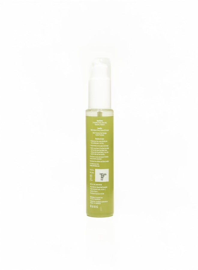 LORYS Skin & Hair Tonic with Kewra & Cucumber Juice | Natural with Aloe Vera & Glycerine | Skin Tightening, Oil Control & Prevents Hair Damage & Frizz | Ideal for All Skin & Hair Types | 100ml - Image 2