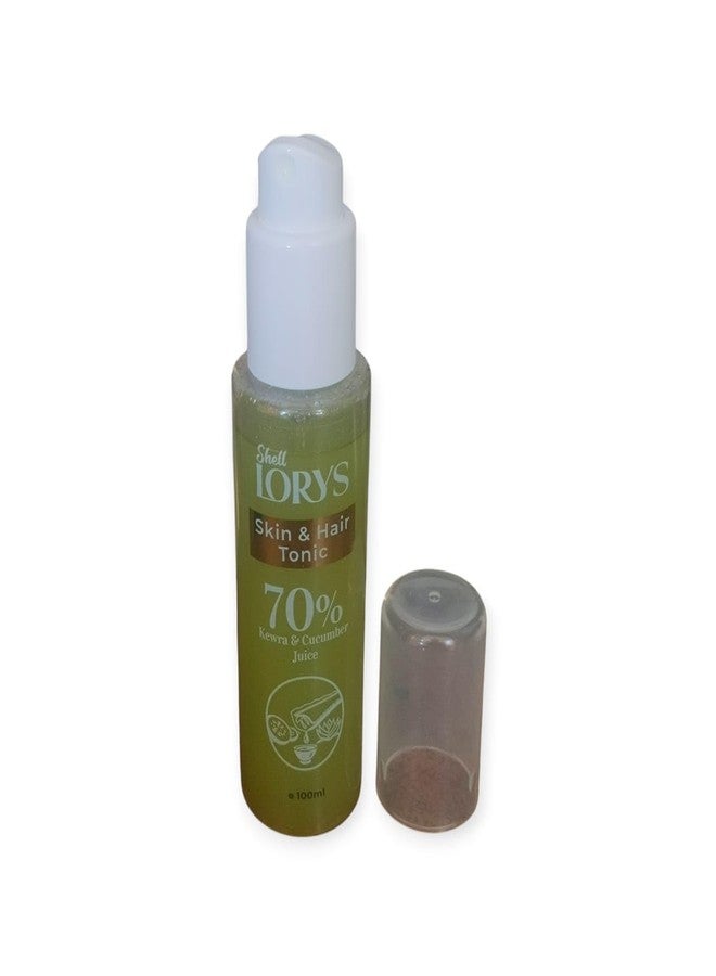 LORYS Skin & Hair Tonic with Kewra & Cucumber Juice | Natural with Aloe Vera & Glycerine | Skin Tightening, Oil Control & Prevents Hair Damage & Frizz | Ideal for All Skin & Hair Types | 100ml - Image 4