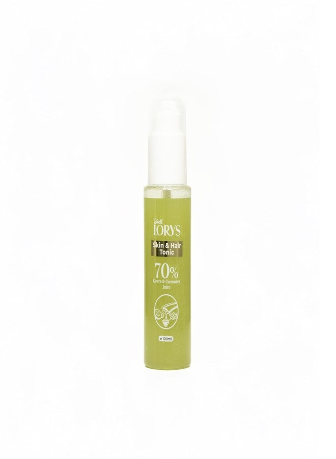 LORYS Skin & Hair Tonic with Kewra & Cucumber Juice | Natural with Aloe Vera & Glycerine | Skin Tightening, Oil Control & Prevents Hair Damage & Frizz | Ideal for All Skin & Hair Types | 100ml - Image 1
