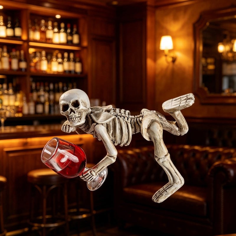 Halloween Skull Resin Decoration Ornament - Image 2
