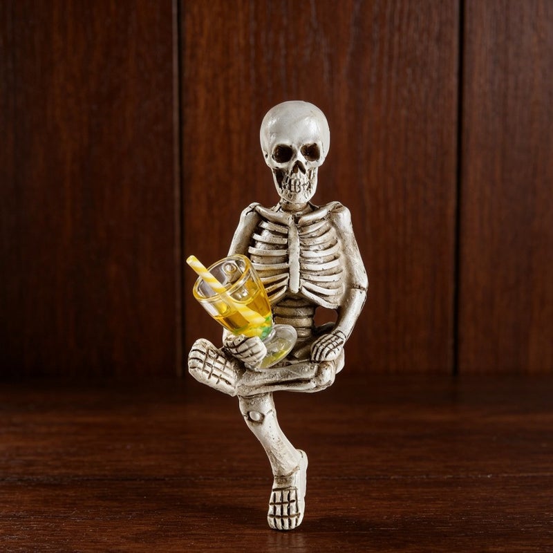 Halloween Skull Resin Decoration Ornament - Image 3