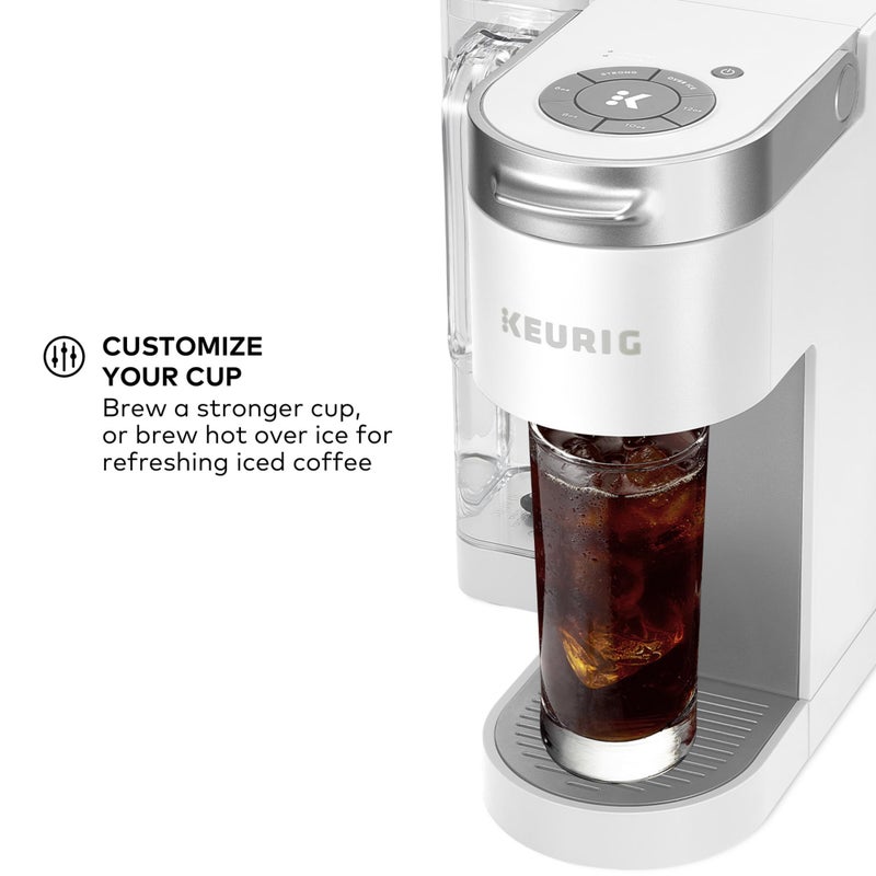 Keurig K-Supreme Single Serve K-Cup Pod Coffee Maker, MultiStream Technology, 4 Brew Sizes, 66oz Dual-Position Removable Reservoir, White - Image 5