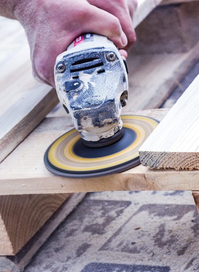 SOLARAE 6 Inch Hook and Loop Soft Foams Buffering Pad - 150mm Soft Density Interface Pads - for 6 Inch Sanding Pad - Set of 4. - Image 3