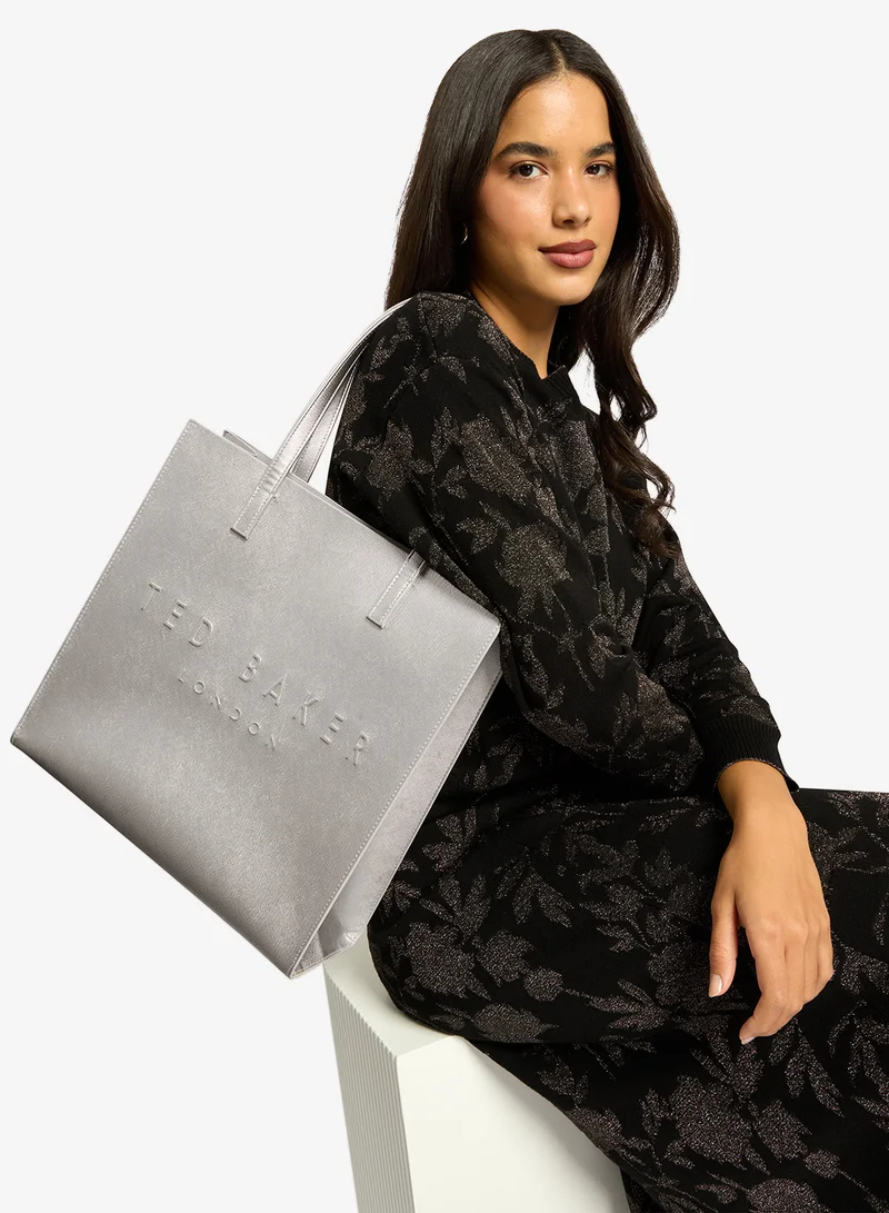 Ted Baker Crosshatch Large Icon Bag