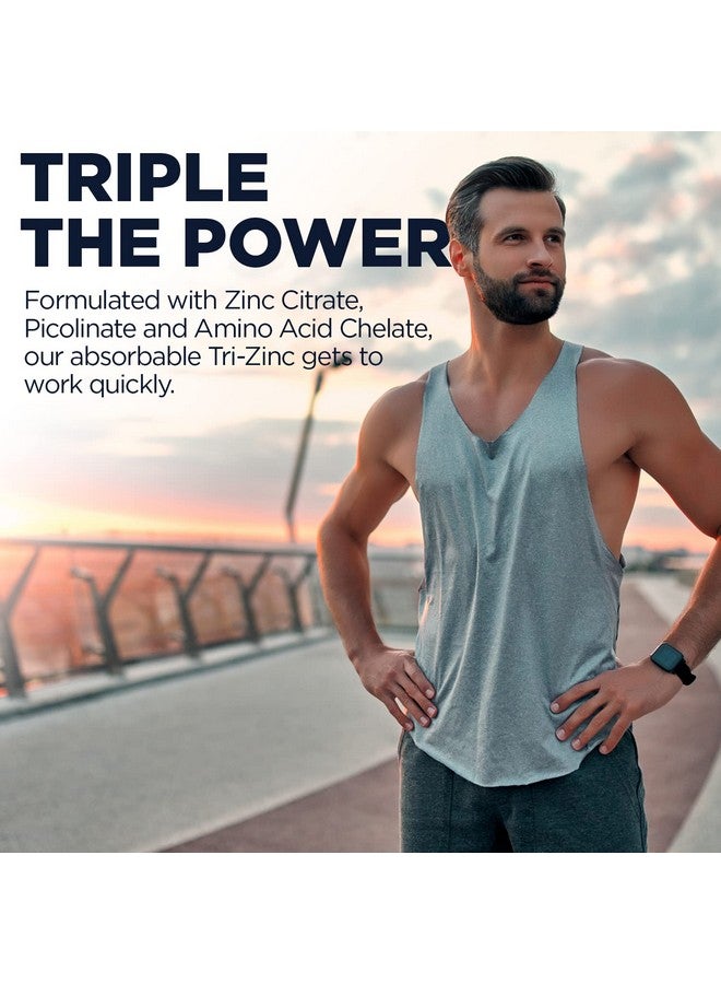 KAL Tri Zinc 50mg w/Zinc Citrate, Zinc Amino Acid Chelate and Zinc Picolinate, Healthy Metabolism and Immune Support Supplement, Vegan, Gluten Free, Non-GMO, 60-Day Guarantee, 90 Servings, 90 Tablets - Image 5