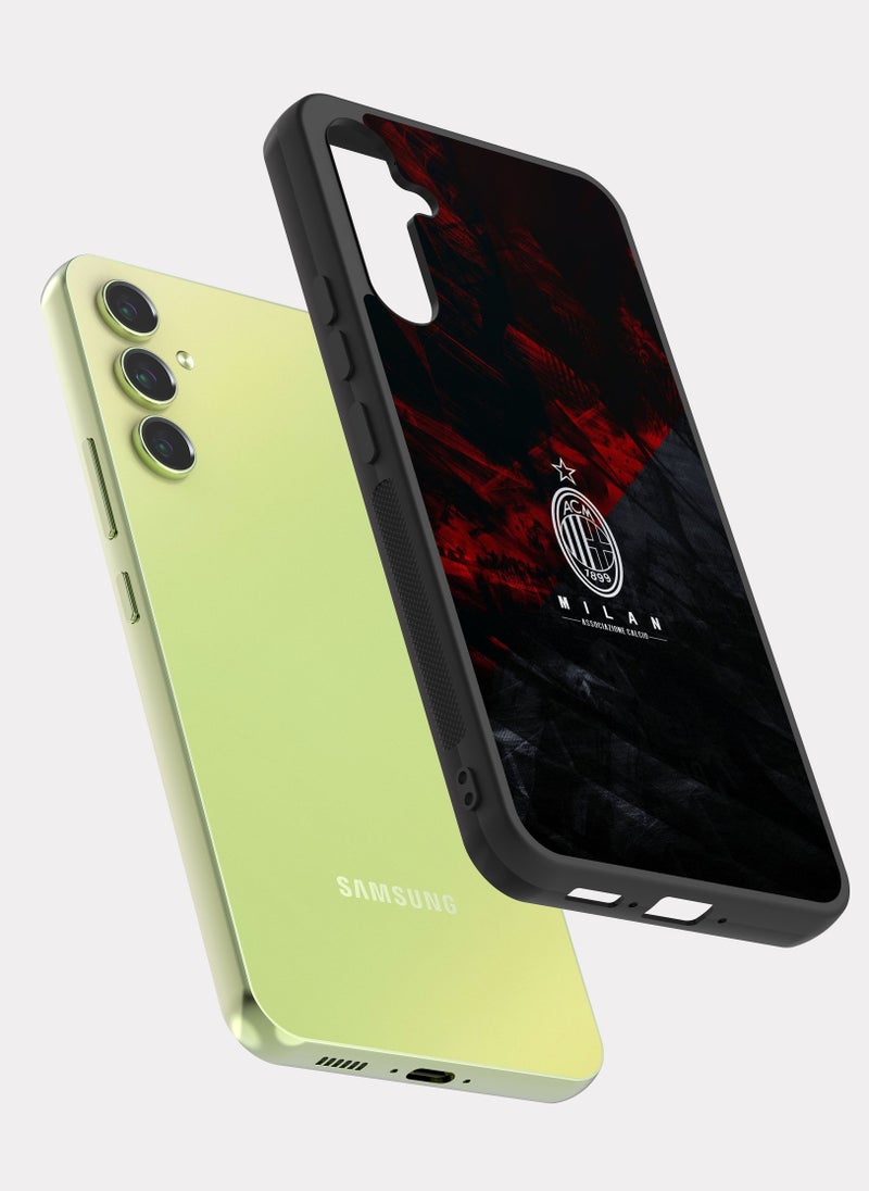 PXLAAT Samsung Galaxy A34 case cover AC Milan FC - Image 2