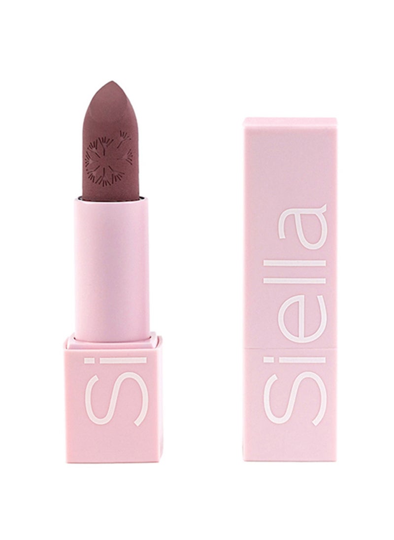 Siella Beauty Heather Flower Power Matte Lipstick,Upto 10 hr Long Lasting Lipstick, Made In Italy  - Image 1