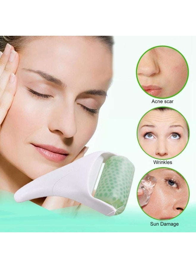 بكرة ثلج لعلاج انتفاخات الوجه والعين، والصداع النصفي، وتسكين الآلام والإصابات الطفيفة، وتدليك مضاد للشيخوخة بحجر بارد مقاوم للماء، وأدوات تمنع التجاعيد (قطعة واحدة/متعددة الألوان) - Image 3