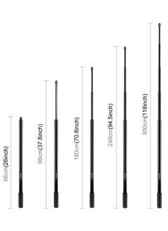 PULUZ PULUZ 3m Metal Selfie Stick Monopod for Insta360 One RS / X2 / X3  - Image 3