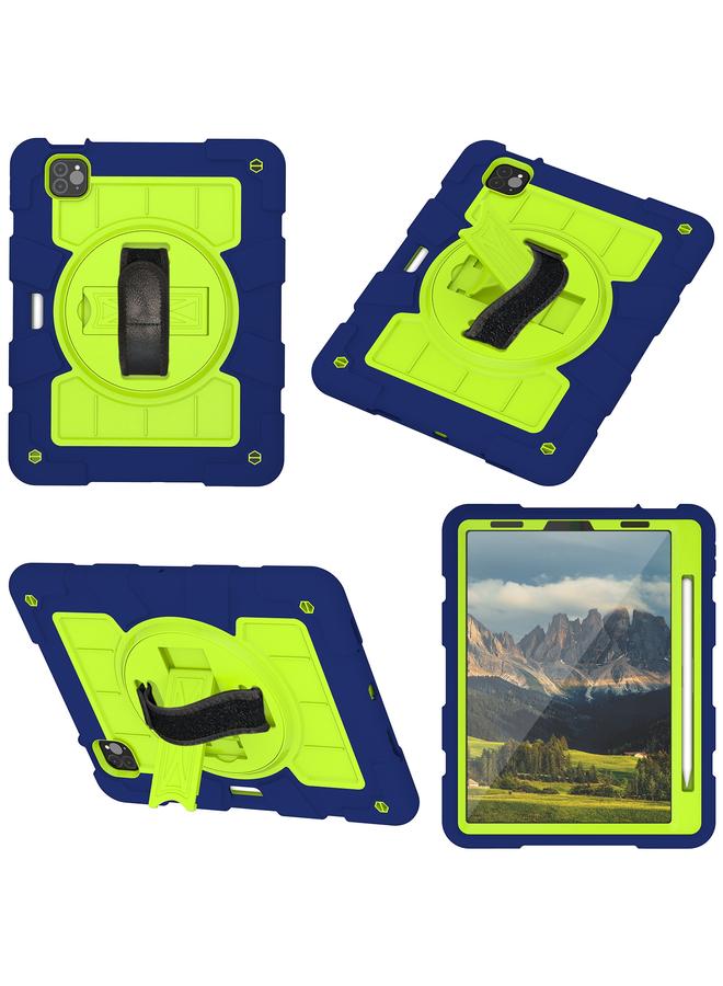 Zaboon Case For iPad Air 2020 / 2022 10.9 Silicone Hybrid PC Shockproof Tablet Case with Shoulder Strap - Image 3