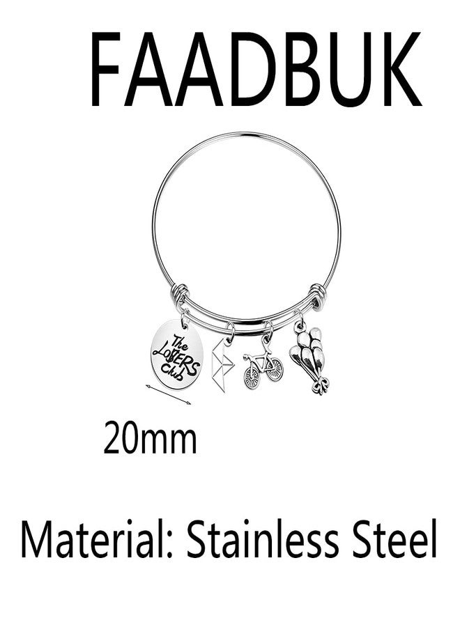 FAADBUK Horror Movie Inspired Gift Losers Club Bracelet Movie Inspired Gift （Losers Bracelet - Image 2