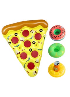 General Pizza Floating Row Inflatable PVC Adult Water Lounger Entertainment Floating Bed Mount Photo Taken  - Image 1