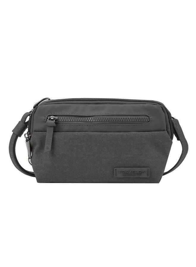 Travelon حقيبة نسائية مضادة للسرقة ميترو قابلة للتحويل رمادي فاتح مقاس واحد - Image 1