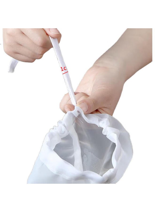 All-round Gauze Filter Mesh For Soy Milk And Tofu, Strainer, Sieve, Strainer Cloth, Chinese Herbal Medicine Strainer Bag, 2 Pieces, 20*30Cm, 120 Mesh - Image 1