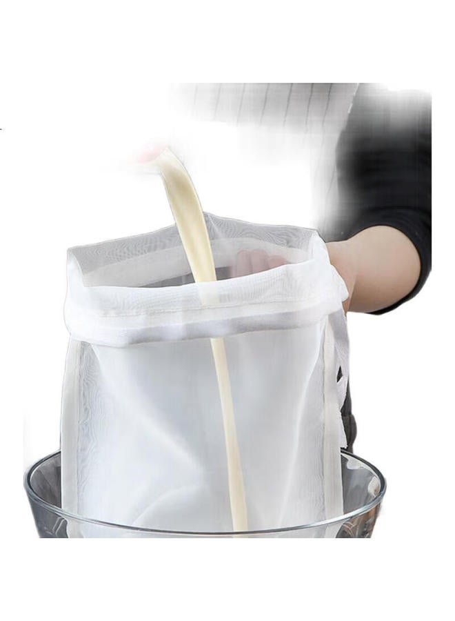 All-round Gauze Filter Mesh For Soy Milk And Tofu, Strainer, Sieve, Strainer Cloth, Chinese Herbal Medicine Strainer Bag, 2 Pieces, 20*30Cm, 120 Mesh - Image 3