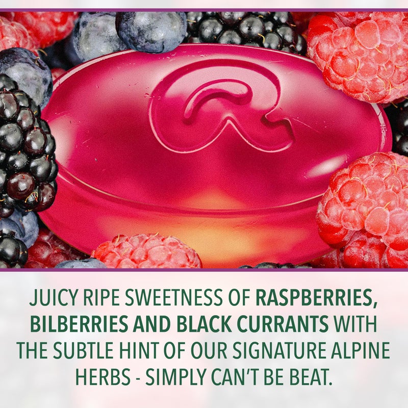 Ricola Berry Medley Throat Drops, 45 Count, Delicious Throat Relief & Care, Oral Anesthetic, Naturally Flavored - Image 3