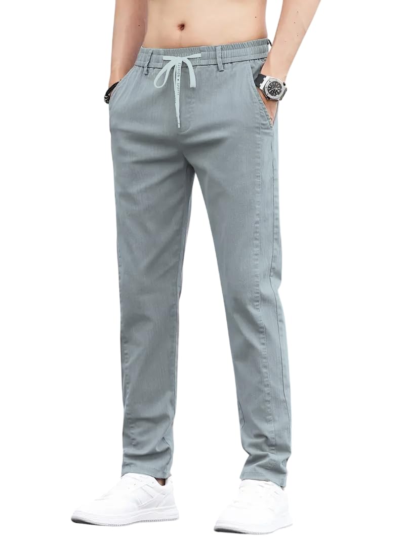JVX Men Trouser || Men Trouser Pants (TROUSER-02-GREY-32) - Image 1