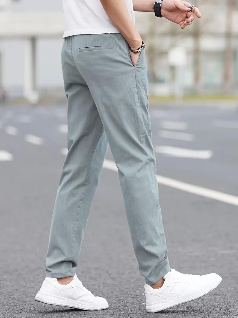 JVX Men Trouser || Men Trouser Pants (TROUSER-02-GREY-32) - Image 2