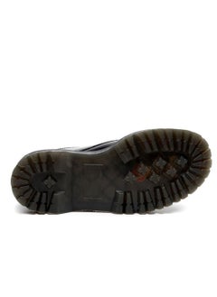 Loquat Genuine Leather Low Cut British Fashion Student Muffin Sole Leather Shoes Black  - Image 5