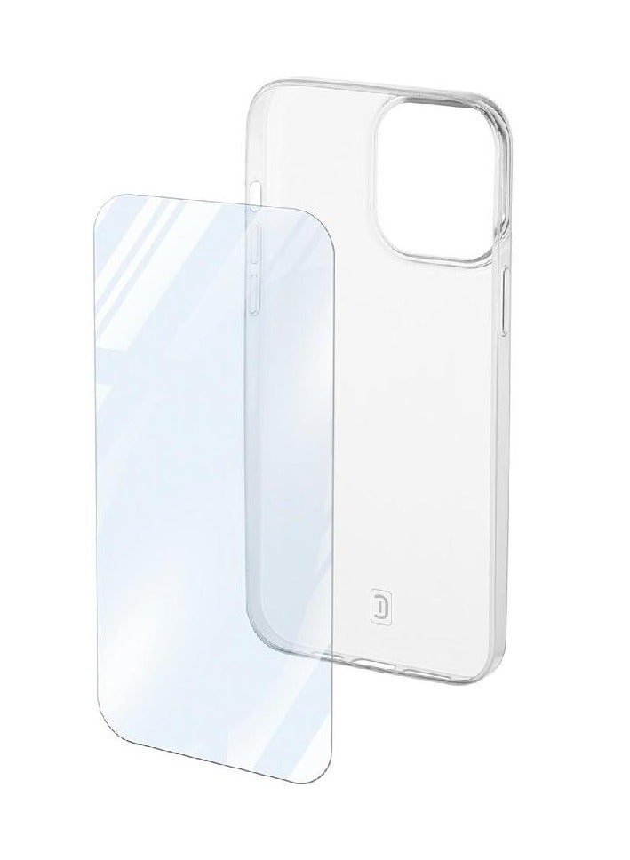 Cellularline Smartphone Case Bundle for iPhone 15 Clear