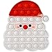 AIZIXIN Christmas Pop Bubble Fidget Sensory Toys Santa Claus Squeeze Sensory Toys Christmas Novelty Gifts for Kids Stress Relief and AntiAnxiety Tools for Kids and Adults - Image 2