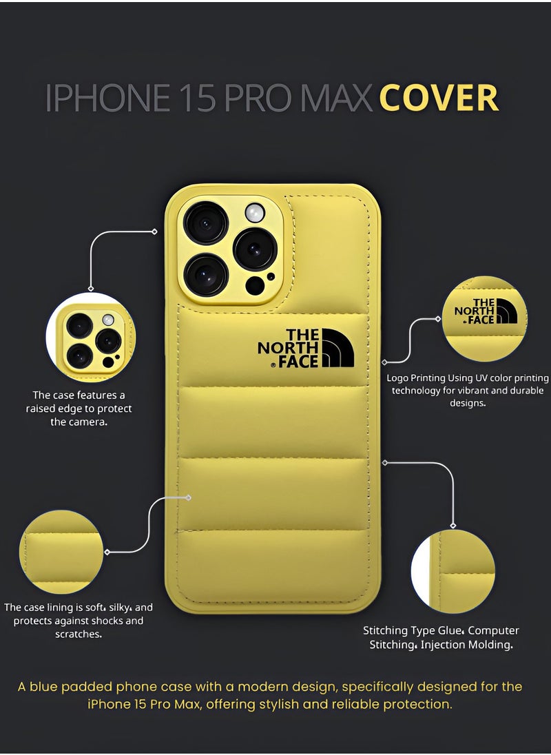 THE NORTH FACE - iPhone 15 Pro Max Case - Full Protection Shockproof Case with Stylish Modern Design and Durable Materials for Long-Lasting Comfort and Use - Image 1