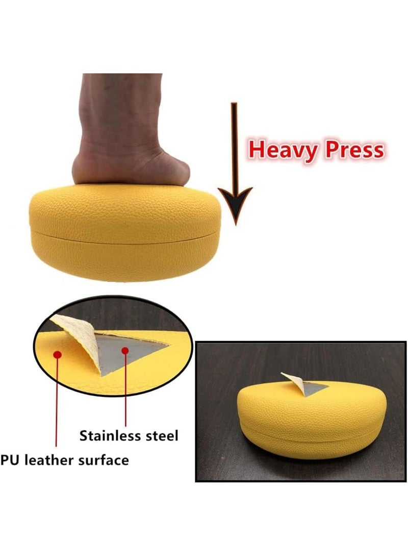 SOLARAE Hard Shell Eyeglasses Case, 2 PACK Protective Case For Sunglasses and Eyeglasses, Sunglasses Case Concise, Suitable for storing men's and women's glasses, Yellow and Black - Image 4