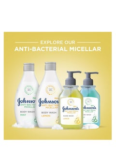 Johnson & Johnson Johnson's Hand Wash, Anti-Bacterial Micellar, Lemon, 500 ml  - Image 2