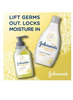 Johnson & Johnson Johnson's Hand Wash, Anti-Bacterial Micellar, Lemon, 500 ml  - Image 4