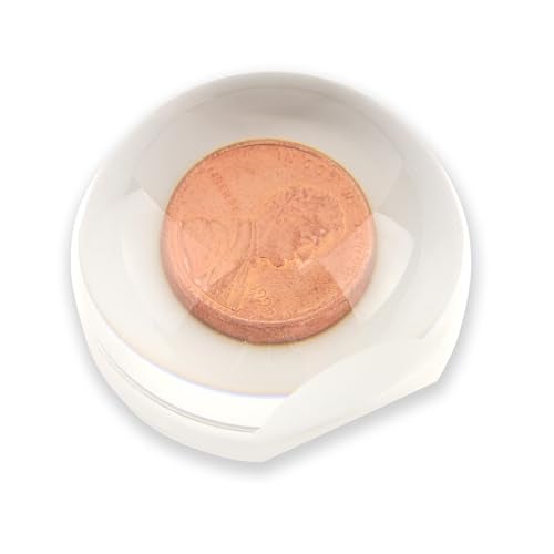 Carson LumiDome 2x Power Acrylic Ball Loupe Magnifier with 2.0 Inch Base (LD-33) - Image 3