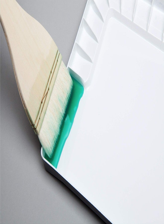 Mijello Studio Watercolor Palette, 55 Paint Wells, Blue, Foam Dauber Included, 14.4" X 1.5" X 9.13", 1 - Image 4