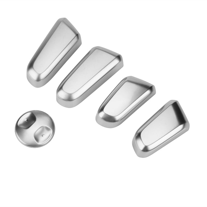 Car Seat Button Cover: High-Quality ABS Material, Anti-Rust Wear-Resistant - Exquisite Workmanship, Easy To Install Car Seat Button Trim for Kia Sportage KX5 QL 2015-2018 Car Interior Upgrade - Image 2