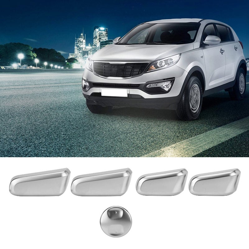 Car Seat Button Cover: High-Quality ABS Material, Anti-Rust Wear-Resistant - Exquisite Workmanship, Easy To Install Car Seat Button Trim for Kia Sportage KX5 QL 2015-2018 Car Interior Upgrade - Image 5
