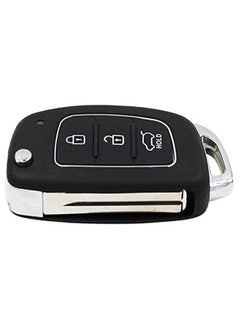 SYOSI Folding Smart Car Key,  3 Buttons Keyless Entry Remote Case, Replacement Remote Car Key key Shell Repair for Mistra Hyundai HB20 SANTA FE IX35 IX45 Key Cover Case  - Image 2