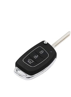 SYOSI Folding Smart Car Key,  3 Buttons Keyless Entry Remote Case, Replacement Remote Car Key key Shell Repair for Mistra Hyundai HB20 SANTA FE IX35 IX45 Key Cover Case  - Image 4