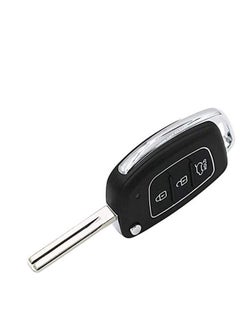 SYOSI Folding Smart Car Key,  3 Buttons Keyless Entry Remote Case, Replacement Remote Car Key key Shell Repair for Mistra Hyundai HB20 SANTA FE IX35 IX45 Key Cover Case  - Image 3