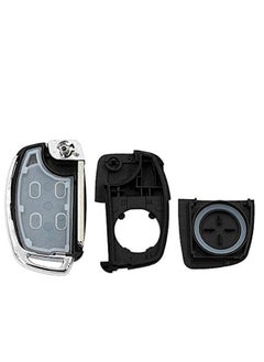 SYOSI Folding Smart Car Key,  3 Buttons Keyless Entry Remote Case, Replacement Remote Car Key key Shell Repair for Mistra Hyundai HB20 SANTA FE IX35 IX45 Key Cover Case  - Image 5