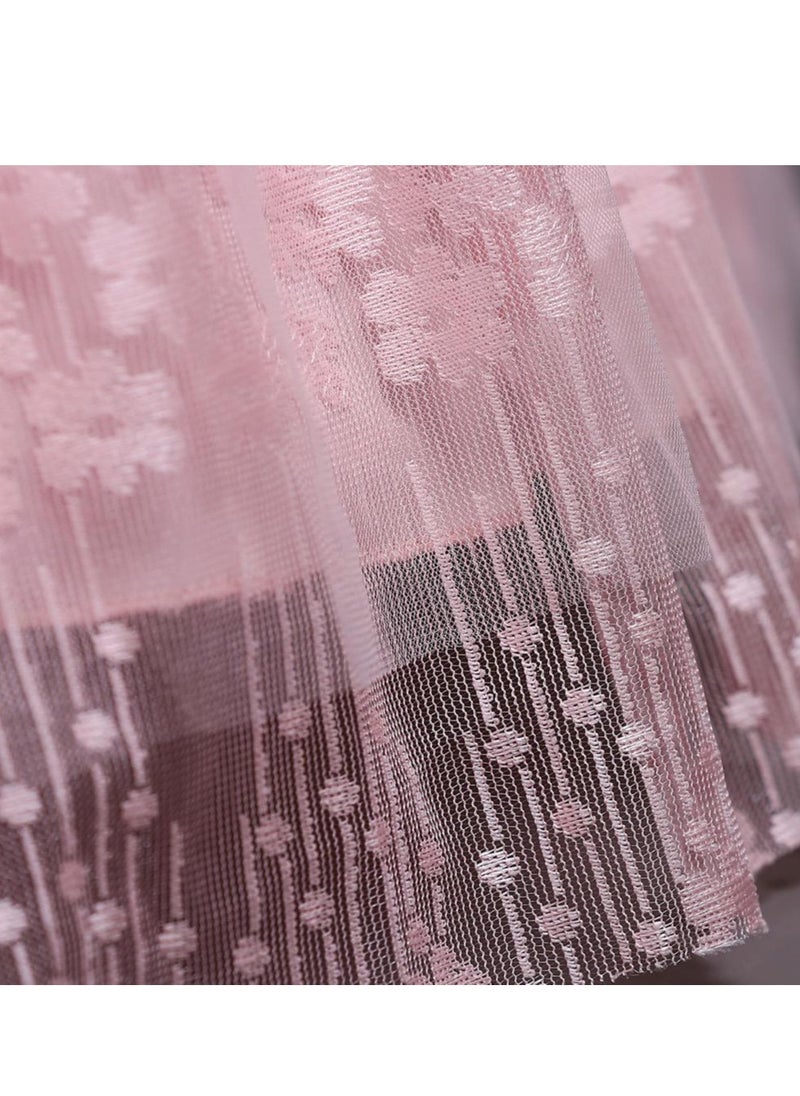 Best Gift Fashion - Summer Flower Dress Pageant Kids Dresses For Girls Clothes Princess's Girls Dresses for Party and Wedding Prom Pink - Image 1