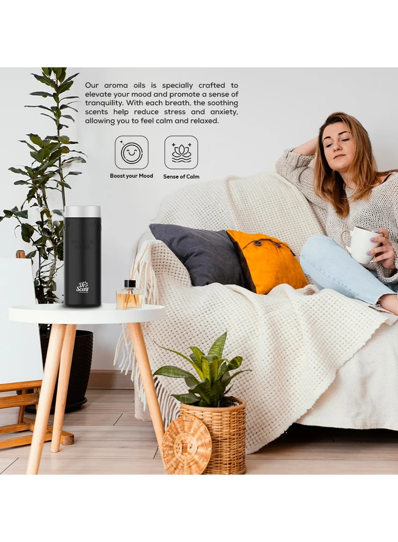 دكتور سينت زيت عطري د. سنت ديفيوزر - مكونات عضوية | مثالي للمكاتب والمنازل والفنادق والمنتجعات الصحية - فلورا 500 مل