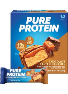 Pure Protein High Protein Nutritious Snacks To Support Energy Low Sugar Gluten Free Bar, 1.76Oz, Pack Of 12  - Image 1