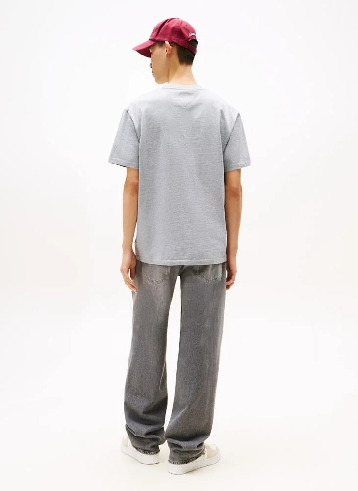 تومي جينز تيشيرت بأكمام قصيرة مريح