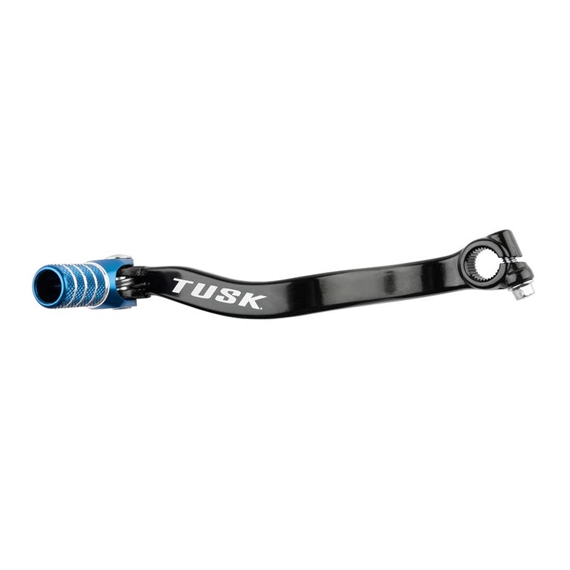 Tusk Folding Shift Lever BlackBlue Tip Compatible with Suzuki RM85 20022023RM80 19892001 - Image 2