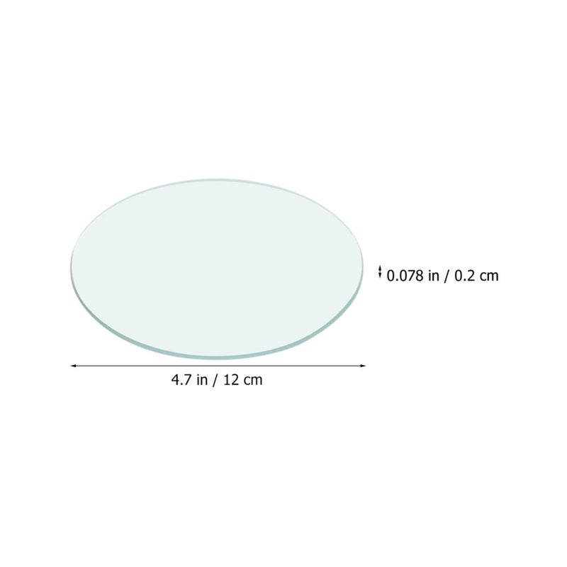 Garneck 10pcs 120mm Chemistry Beaker Covers Glass Watch Glasses Laboratory Observation Covers for Scientific Experiment - Image 2