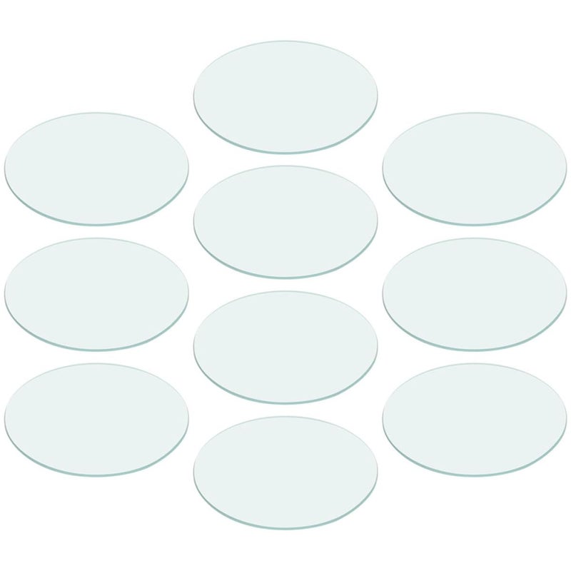 Garneck 10pcs 120mm Chemistry Beaker Covers Glass Watch Glasses Laboratory Observation Covers for Scientific Experiment - Image 1