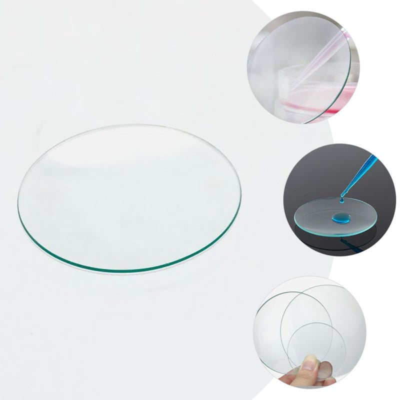 Garneck 10pcs 120mm Chemistry Beaker Covers Glass Watch Glasses Laboratory Observation Covers for Scientific Experiment - Image 4