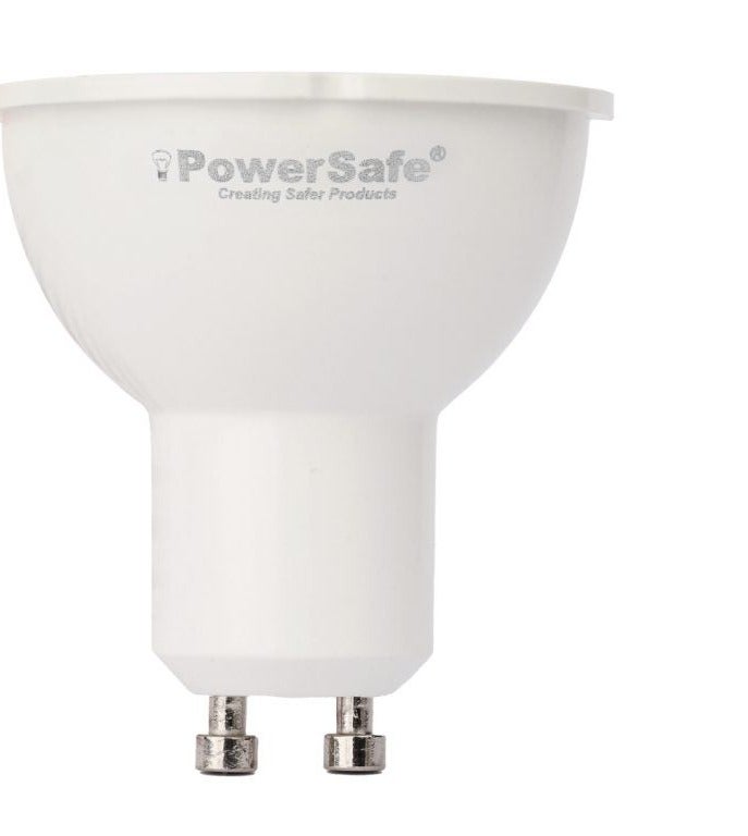 PowerSafe LED Spotlight GU10 5W Daylight, 450 Lumen, 6500K, 85% Energy Saving, 15,000 Hours Lifespan, with Surge Protection, ESMA Approved - Image 2