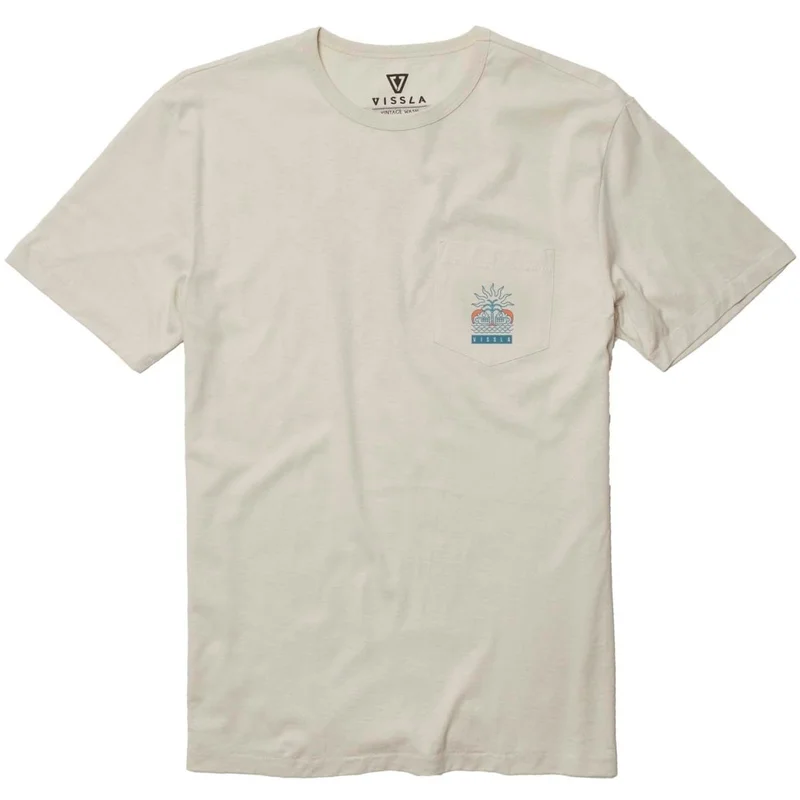 Vissla Shaman Organic Cotton PKT Tee Bone
